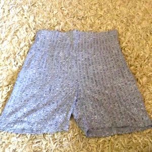Gray lounge shorts